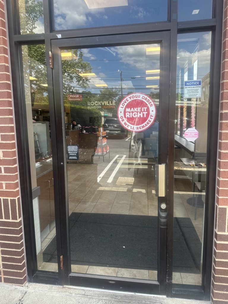commercial glass door repair Rockville MD